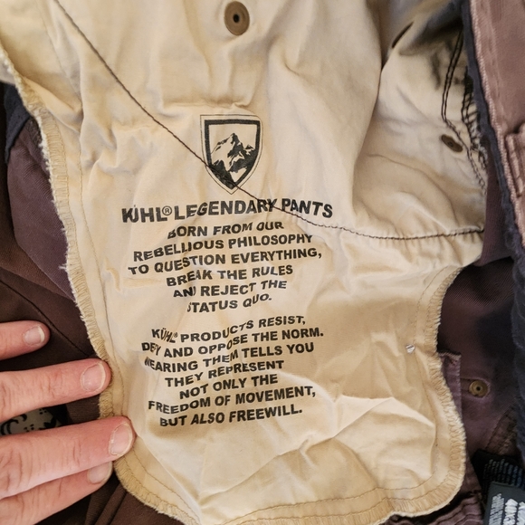 Kuhl Kanvas pants 40x32 - Picture 5 of 7